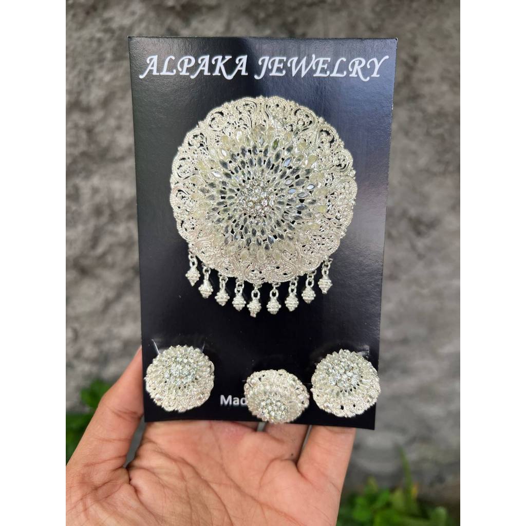 Set Bros Borobudur Silver Premium