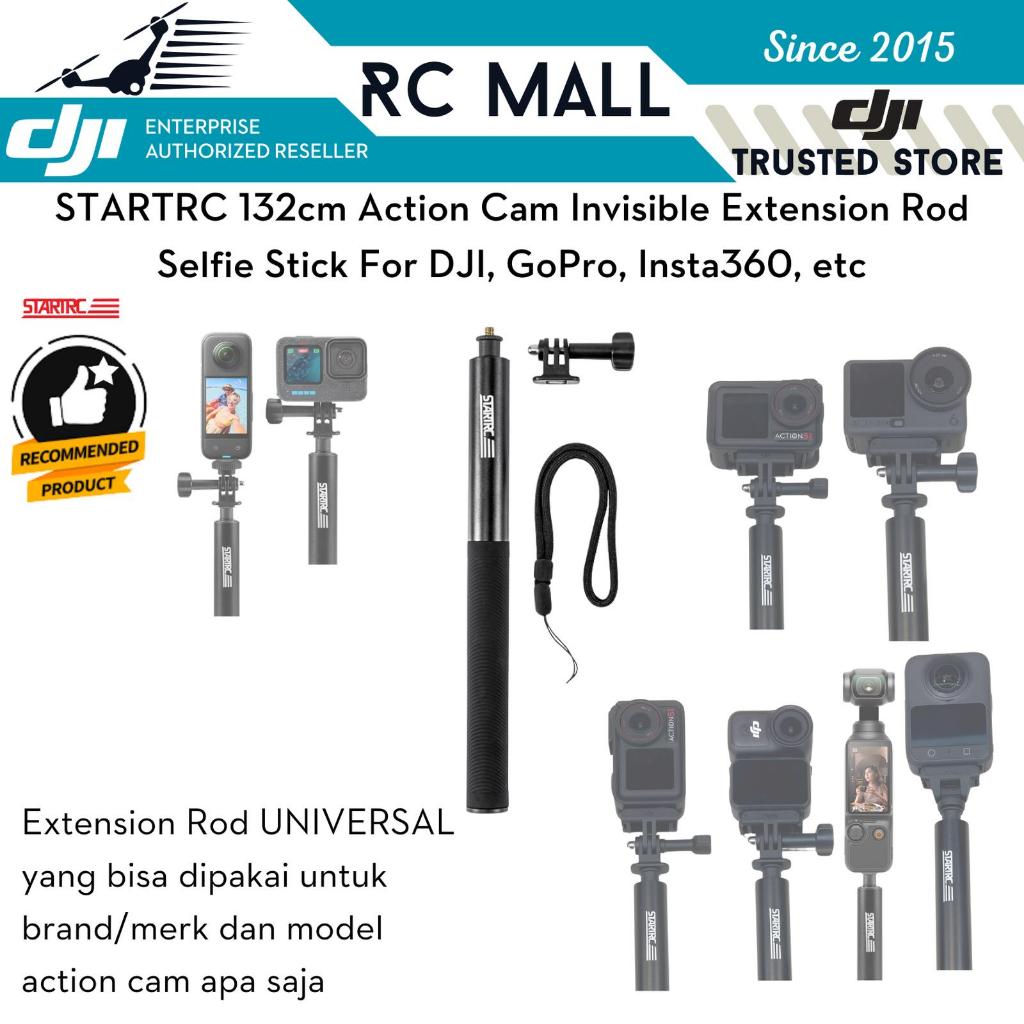 Extension Rod Invisible Selfie Stick Tongsis 132 cm DJI Osmo Action 6 Osmo Nano Osmo 360 Osmo Pocket