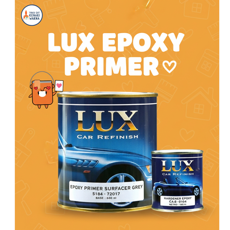EPOXY LUX SURFACER 1KG / CAT DASAR MOBIL EPOXY LUX