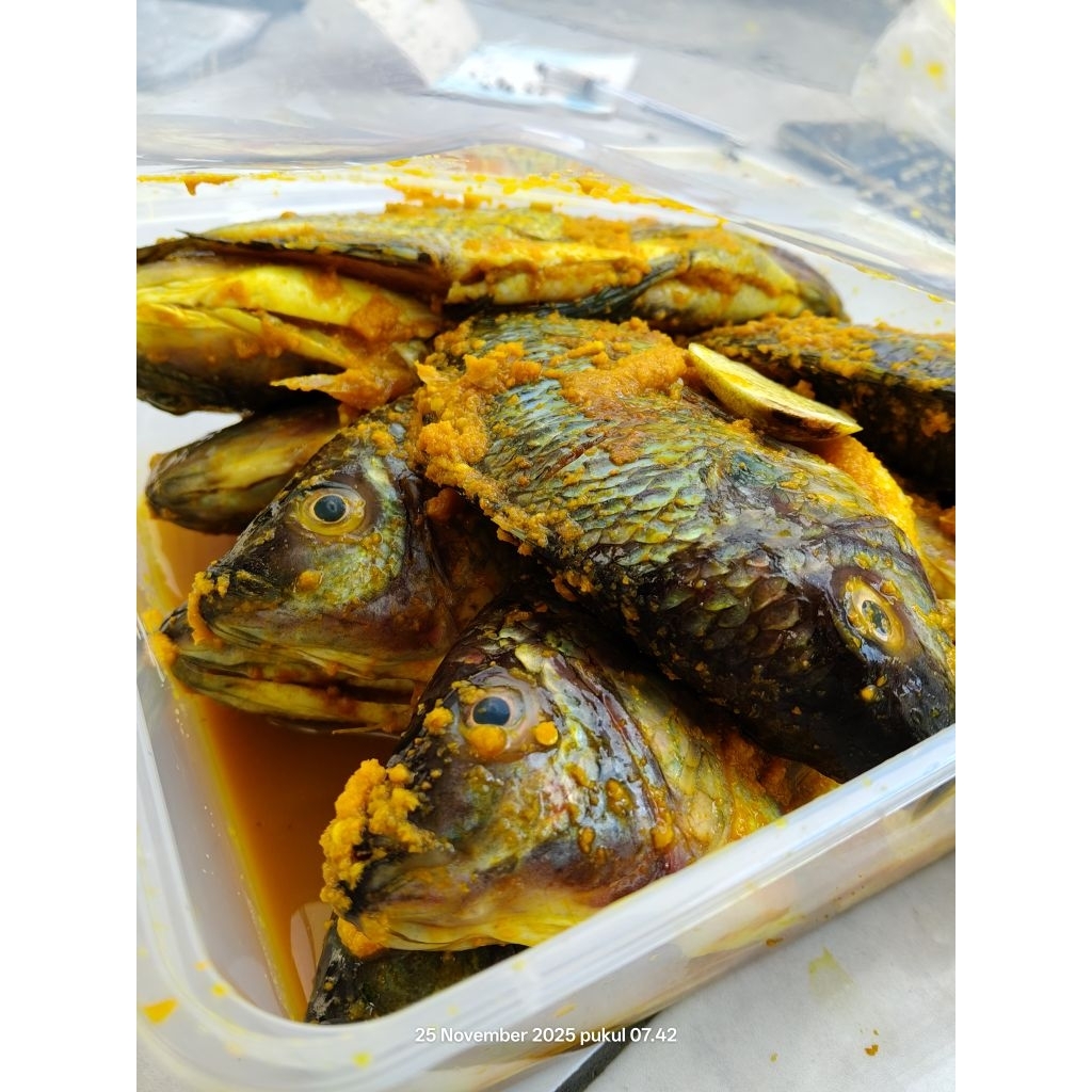 Mujair marinasi/ Mujair siap goreng/ per ekor
