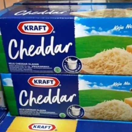 keju kraft cheddar repack 500gr
