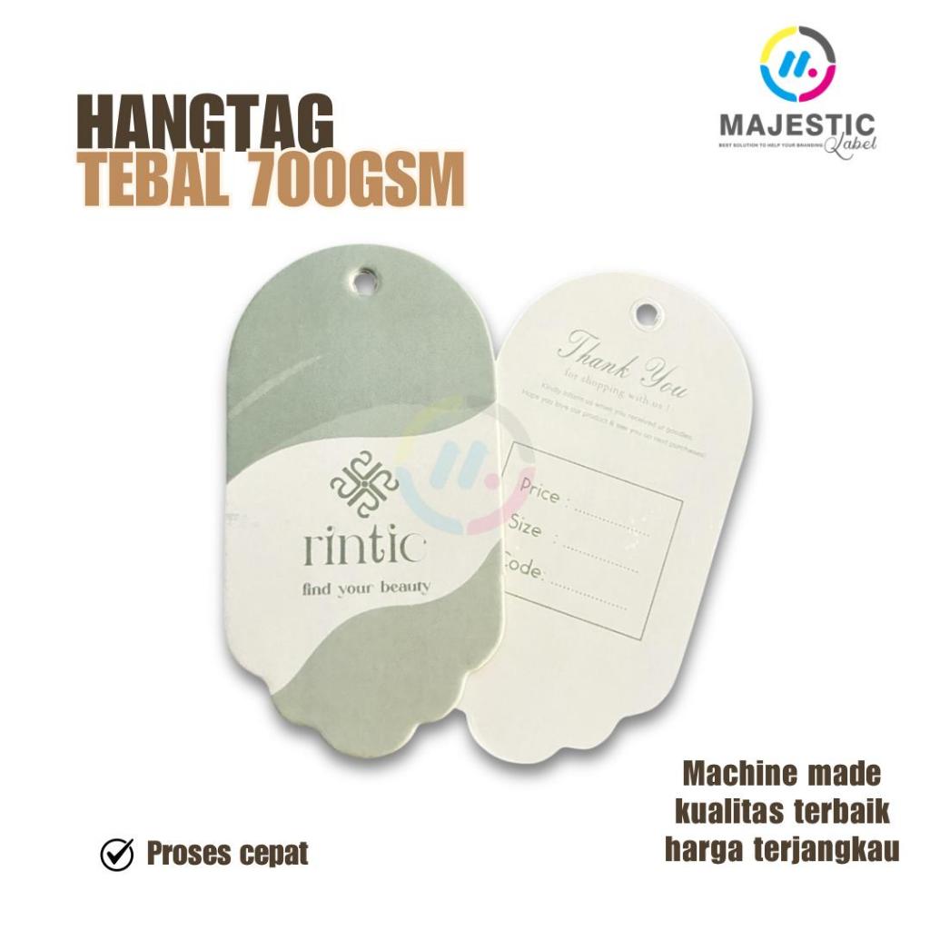 1200 pcs hangtag tebal/hangtag merek/hangtag baju/custom hangtag