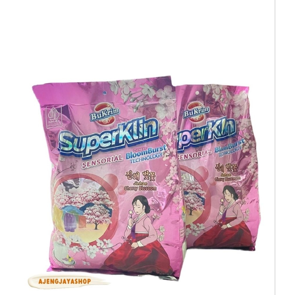 BUKRIM SUPERKLIN DETERGENT BUBUK 650GR