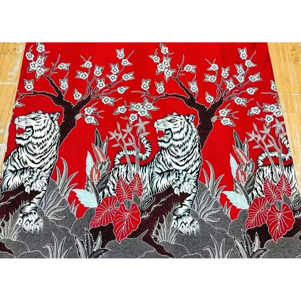 Kain Batik Katun Premium Motif Harimau