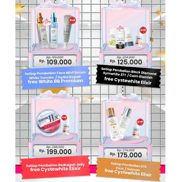 MS GLOW - SPESIAL PROMO FREE PRODUK GLOW DEAL 12.12