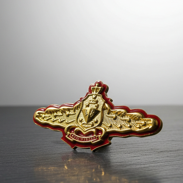 Atribut Wing Bahari Bahan Logam Untuk Polri Premium