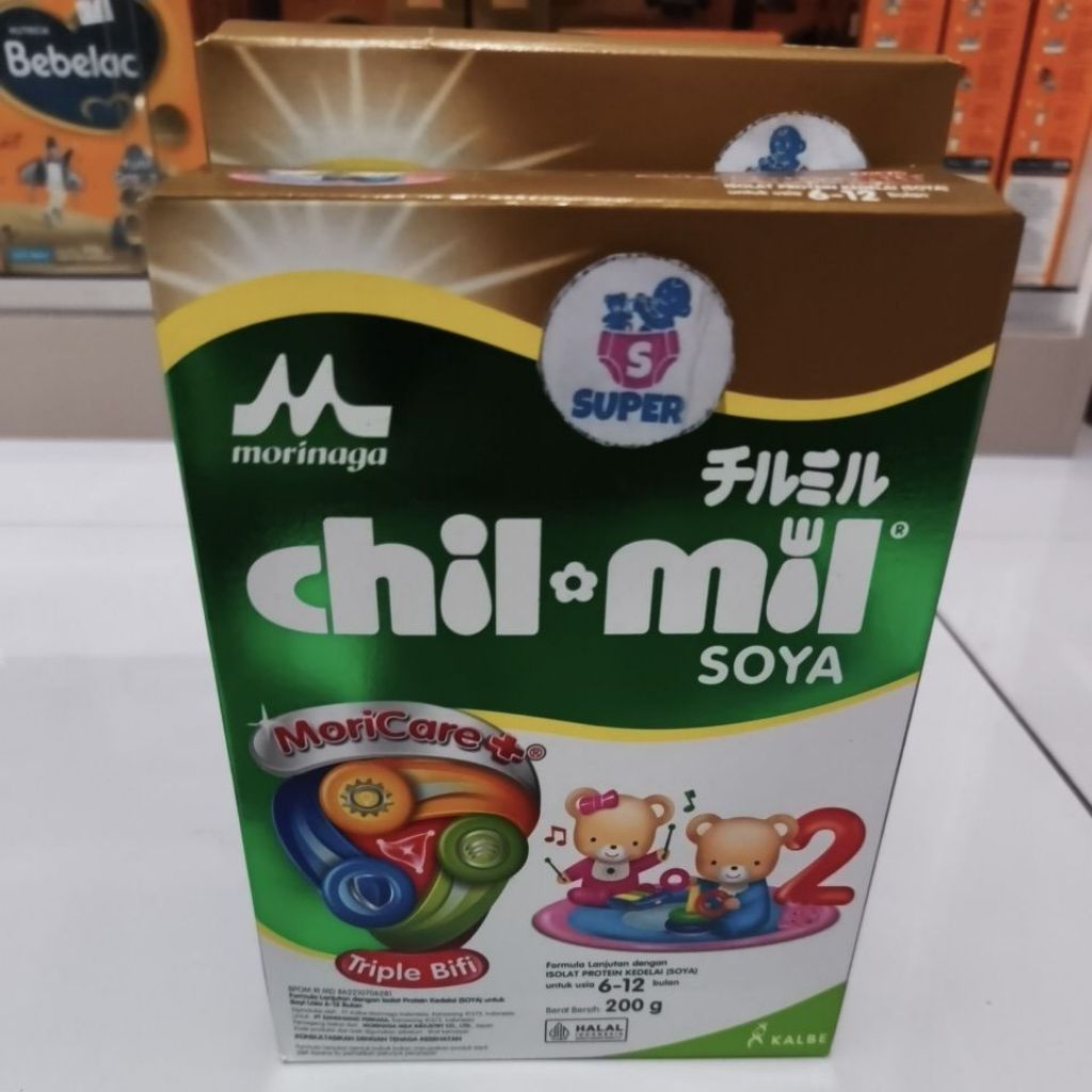 Chil-Mil 2 Soya 6-12 bulan 200gr, 600gr
