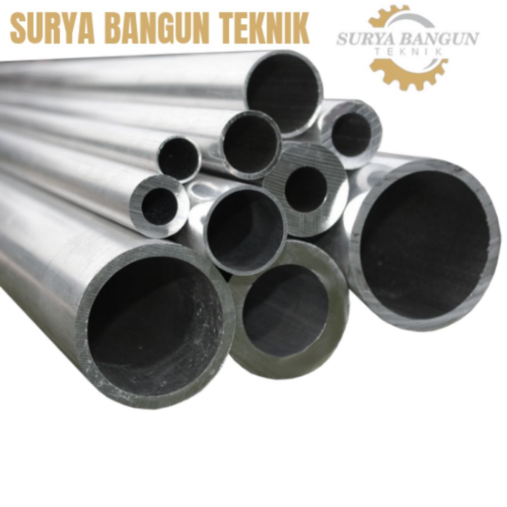 pipa alumunium diameter 38mm x 3mm x 100mm