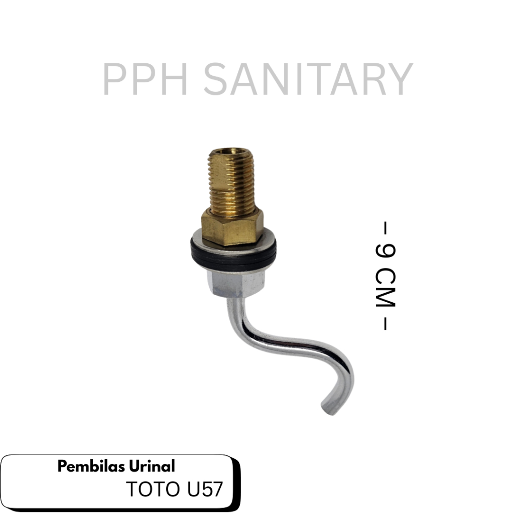 Pembilas cubing urinal flush manual anti bocor dan mudah dipasang untuk tipe U57 dan 370 // Urinal /
