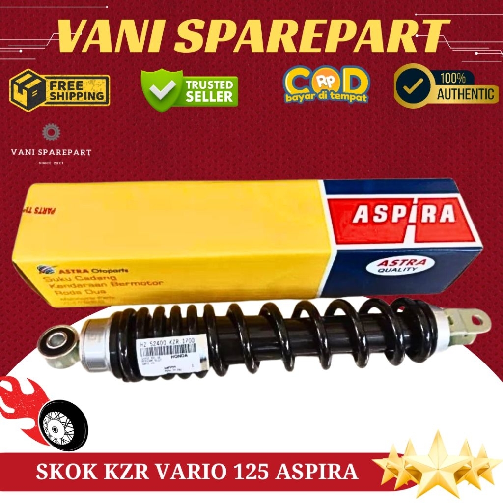 SKOK SHOCK SHOCKBREAKER BELAKANG KZR VARIO 125 ORI ASPIRA