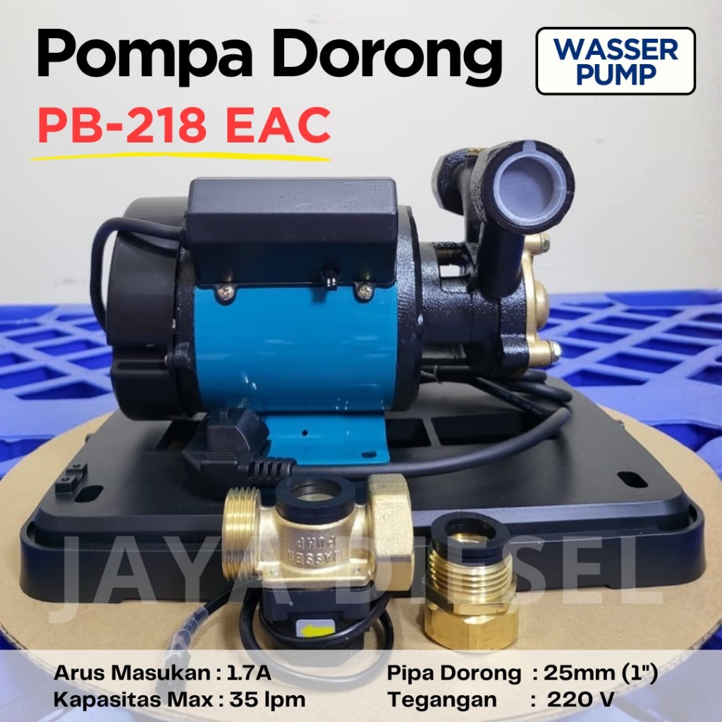 Pompa Air Booster Wasser PB218 EAC Pompa Dorong Wasser + Flow Switch