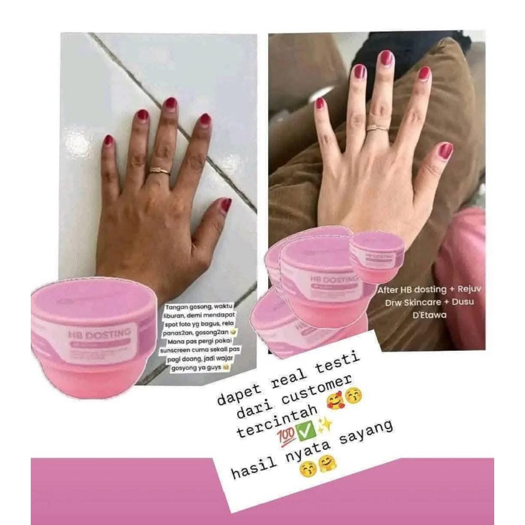 Hb dosting Drw skincare