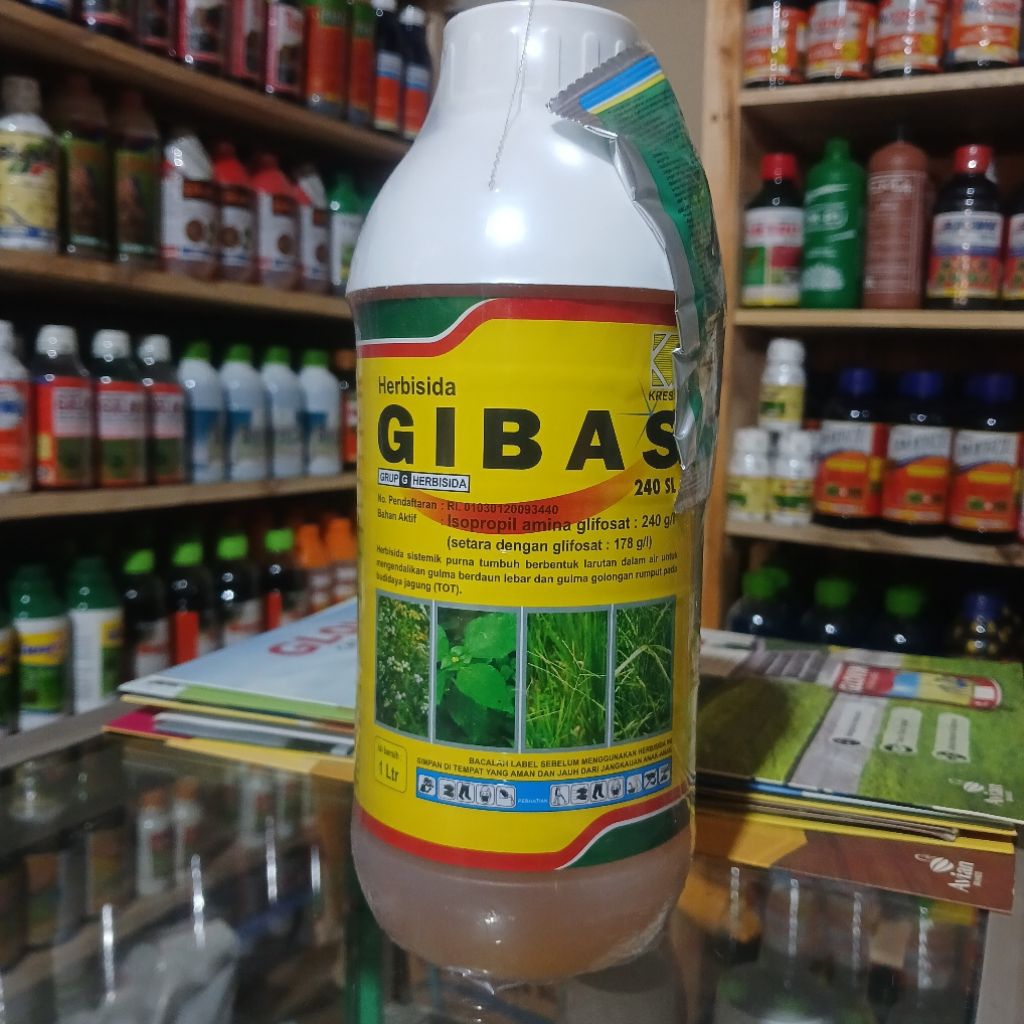 HERBISIDA SISTEMIK GIBAS 240SL MEMBASMI SEMUA JENIS RUMPUT LIAR