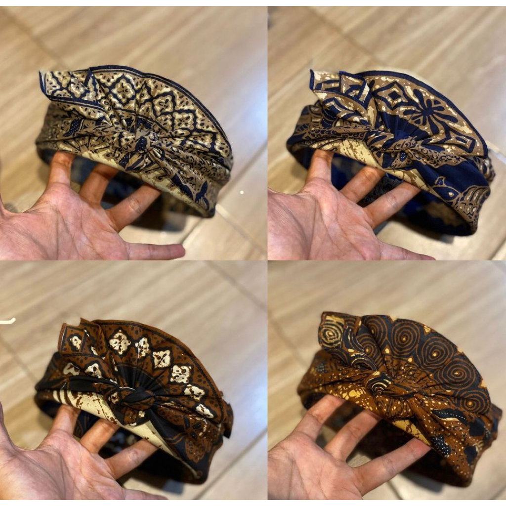 udeng batik semi tulis•lembaran•setengah jadi•udeng jadi•motif terbaru•murah•best seller•alep pangus