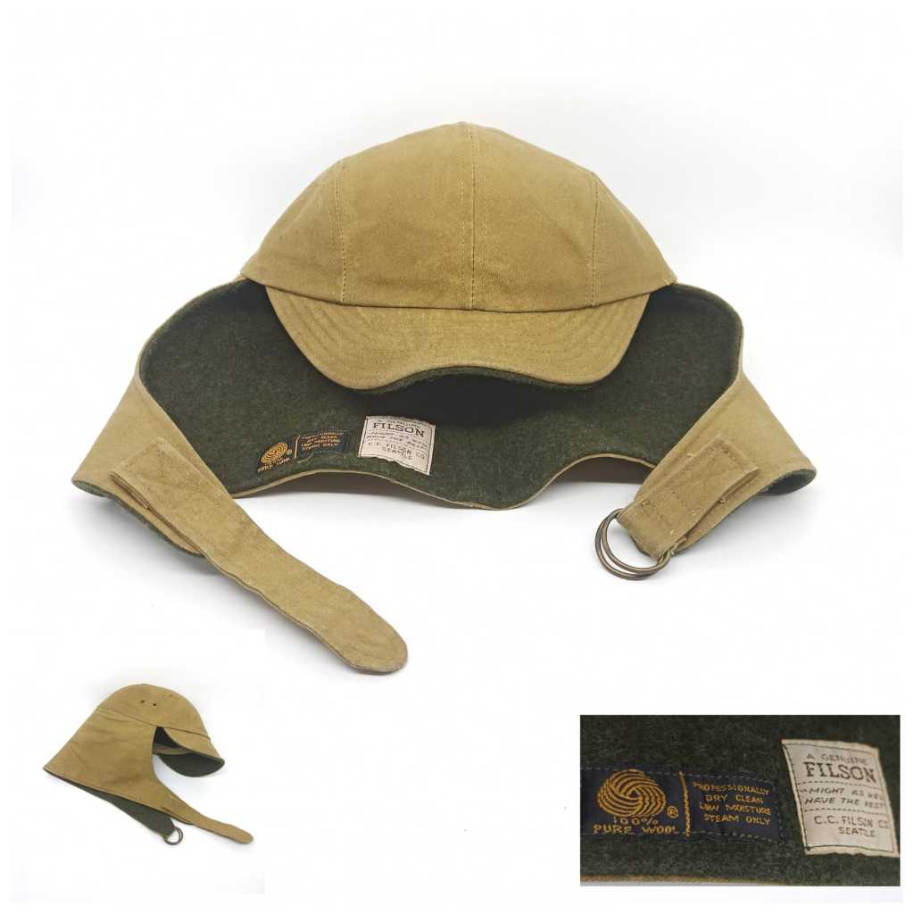 Topi FILSON Cold Weather Cap Vintage USA Second Preloved Original 037