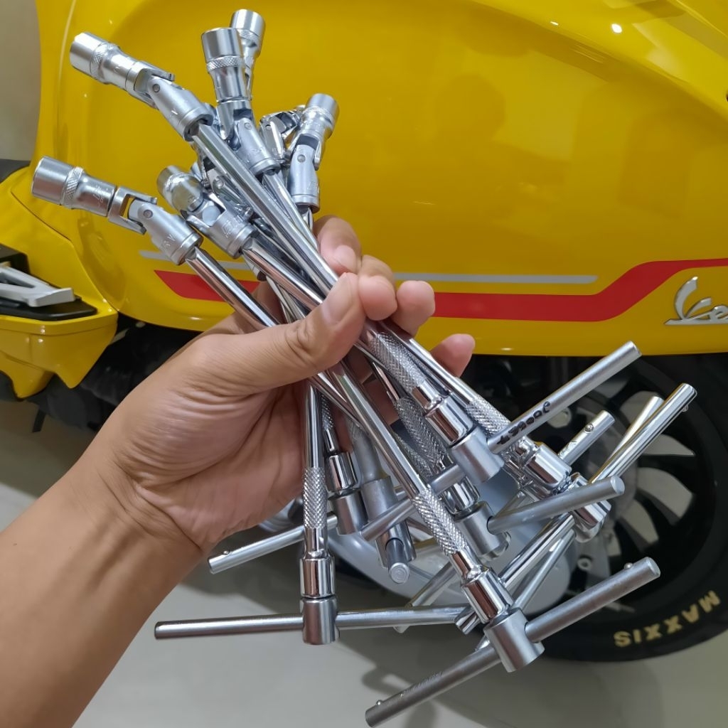 Kunci Knalpot Vespa Matic Kunci Lepas Pasang Knalpot Vespa Matic Tipe s125 Sprint150 Primavera Gts D