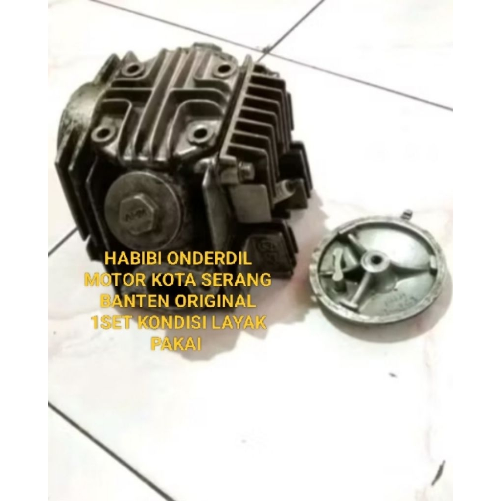 BLOK HEAD SUPRA X LAMA PNP BLOK ASTREA GRAND PNP PRIMA 1SET ORI COPOTAN