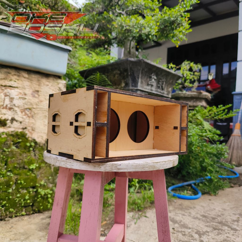 MINIATUR BOX MODEL SPL 3 INCH DOUBLE