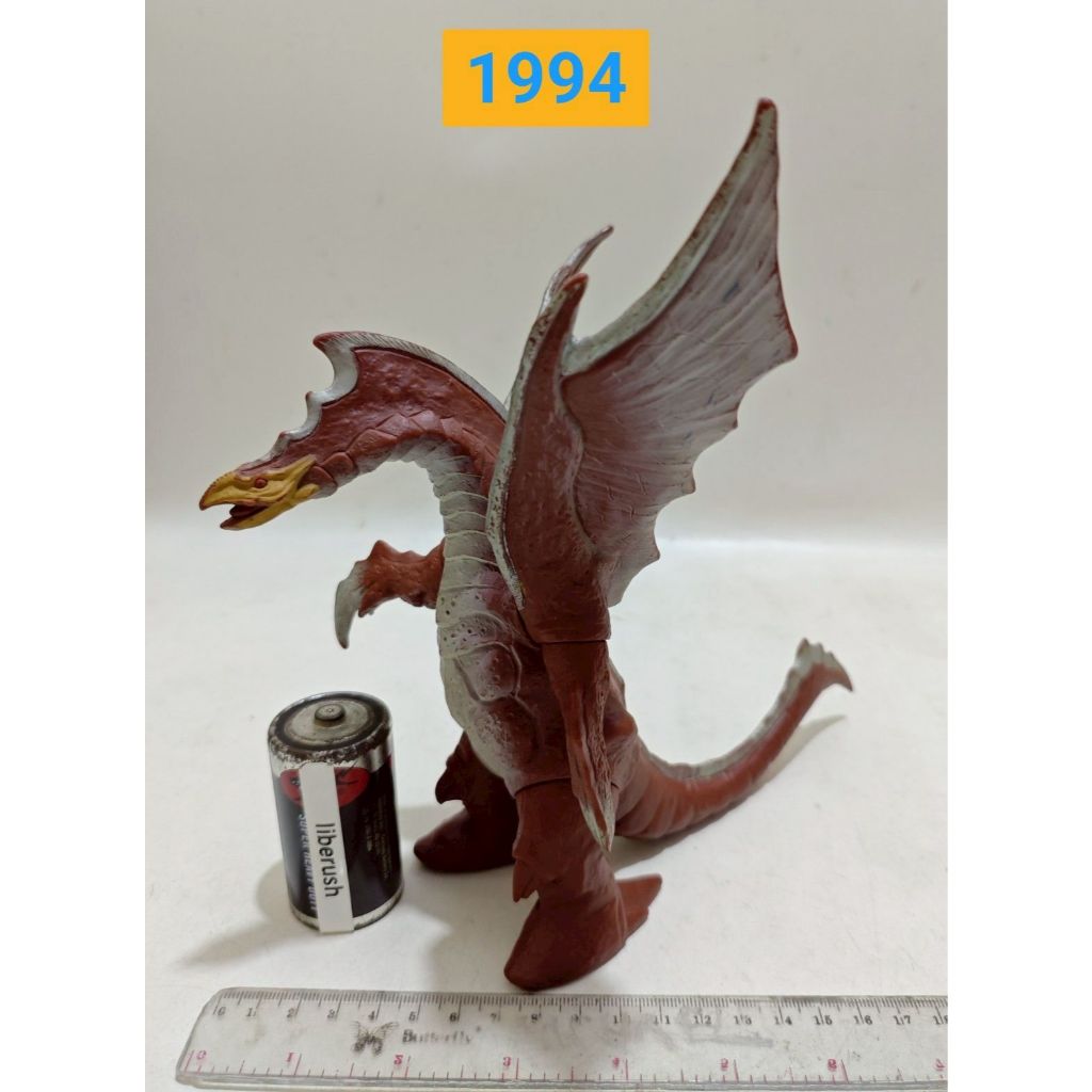 vintage 1996 bandai ultra monster melba ultraman tiga UMS dx sofubi soft vinyl figure action tokusat