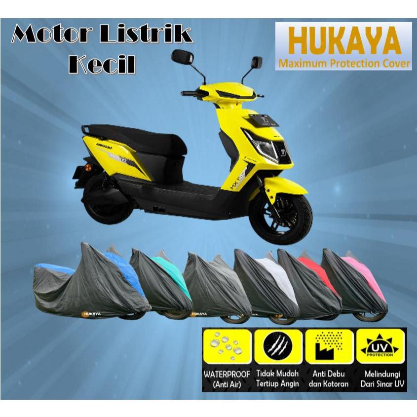 Sarung Motor Listrik Kecil Waterproof Tebal Anti UV Hukaya