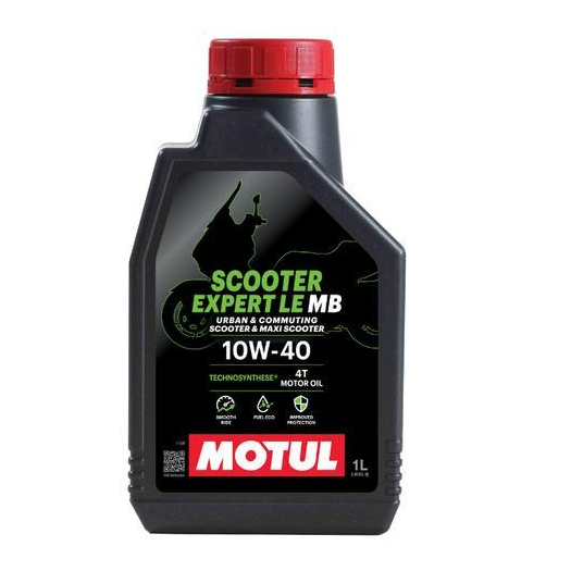 MOTUL Oli Scooter Expert LE 10W40 1 Liter untuk Motor Matic NMAX PCX Aerox Vario 125 150 100% Asli