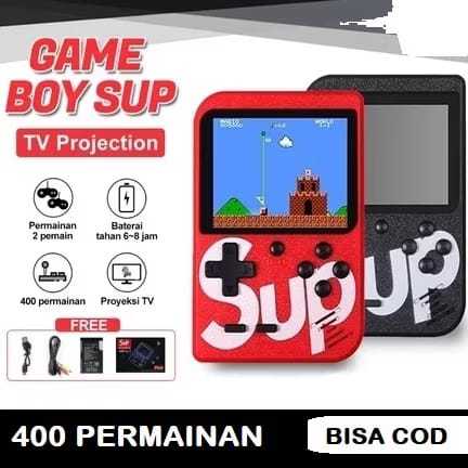 Gameboy Player Retro Mini 400 in 1 Sup Game Box Portable Game Boy 400 Permainan