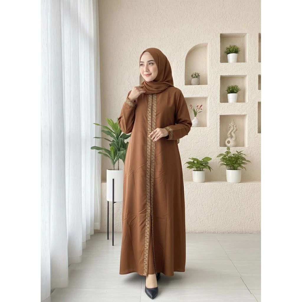 Gamis Turky  Dress Premium / Dress Polos /Gamis Busui / Dress Rayon / Dres Hitam Terviral