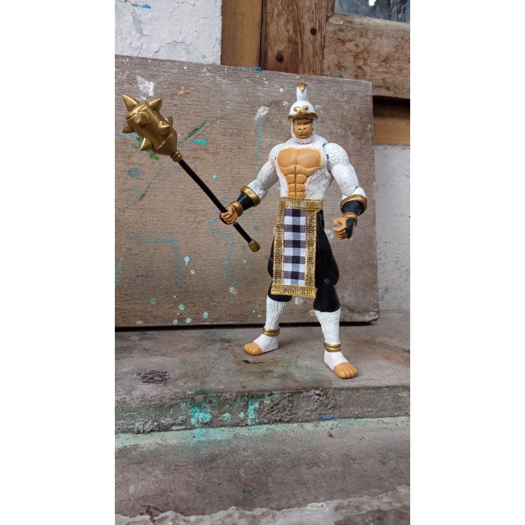 action figure wayang Hanoman # superhero monkey warrior mobile legend Gatotkaca saber mlbb