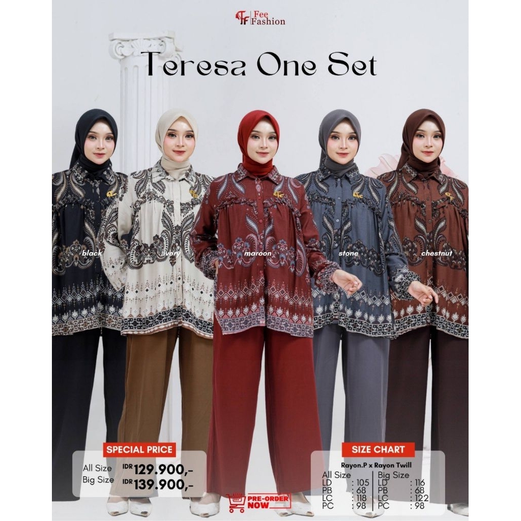 One Set Viral Fee Fashion Tebus Murah by. Fee Fashion