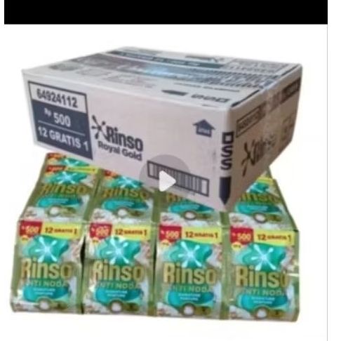 rinso cair sachet satu dus