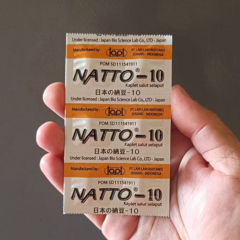NATTO-10 STRIP 6 KAPLET