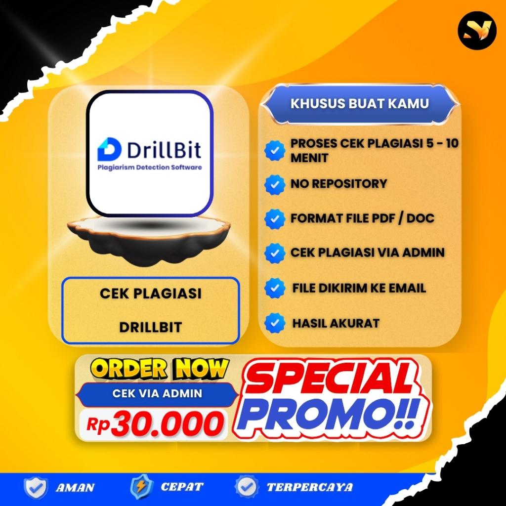 CEK PLAGIASI DRILLBIT + AI  : Cek Plagiasi Alternatif Turnitin & Xchecker