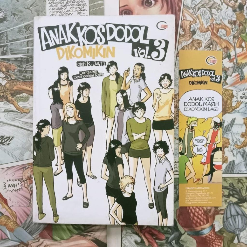 Anak Kos Dodol Dikomikin Vol 3 - Gradien Mediatama