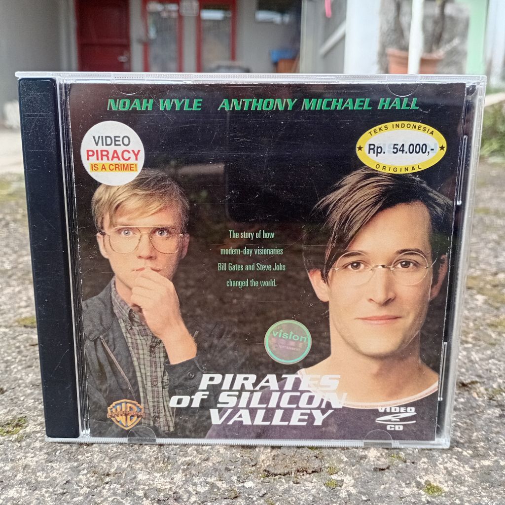 VCD Pirates of Silicon Valley Noah Wyle (1999) Teks Indonesia Original Warner Bros Pictures VideoCD 