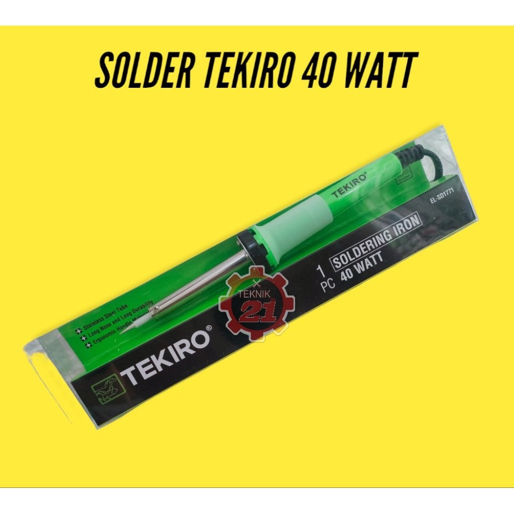 SOLDER TEKIRO 40 WATT SOLDER LISTRIK TEKIRO 40 WATT