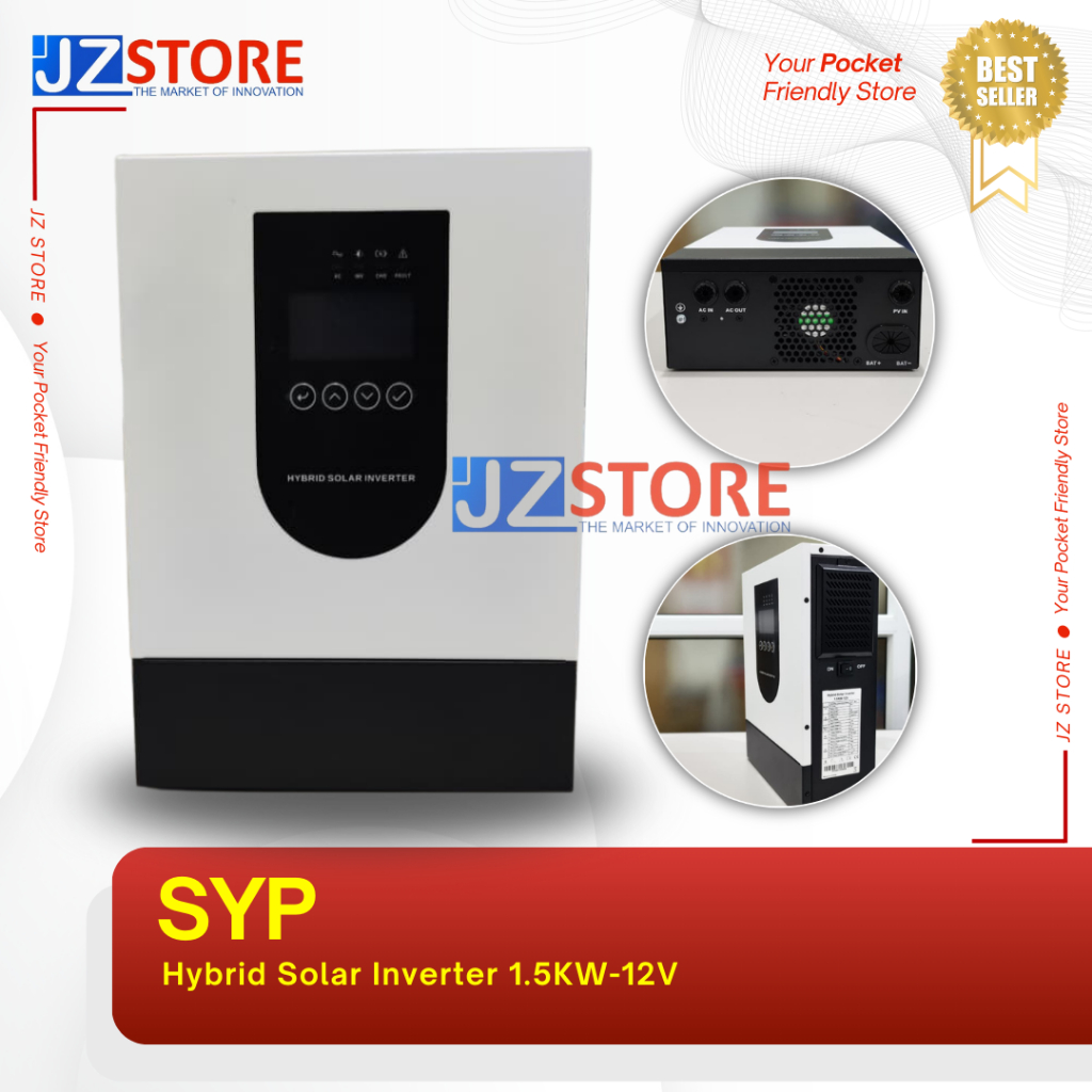 SYP Hybrid Solar Inverter - SYP-1.5KW/12V