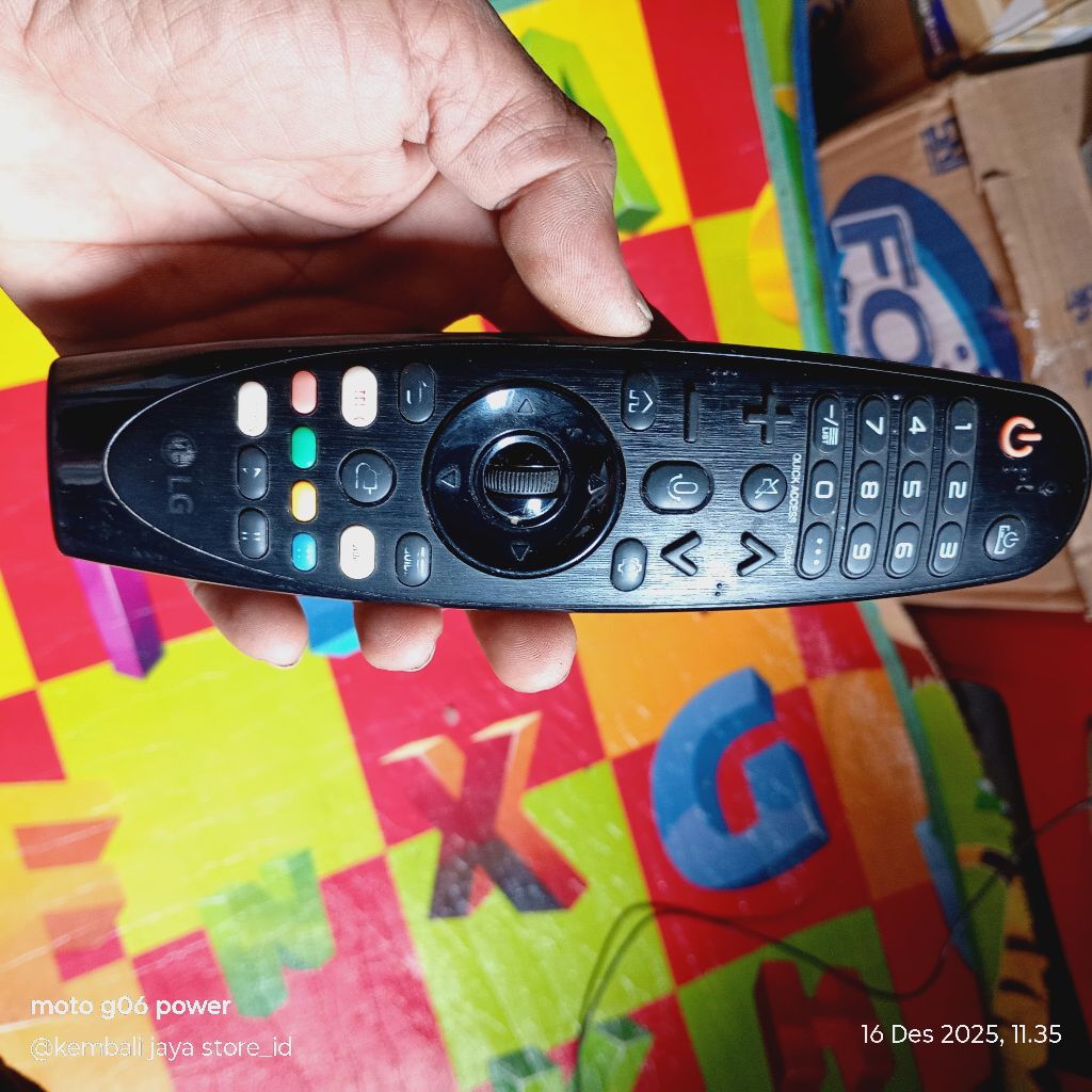 remote smart TV LG original bekas normal