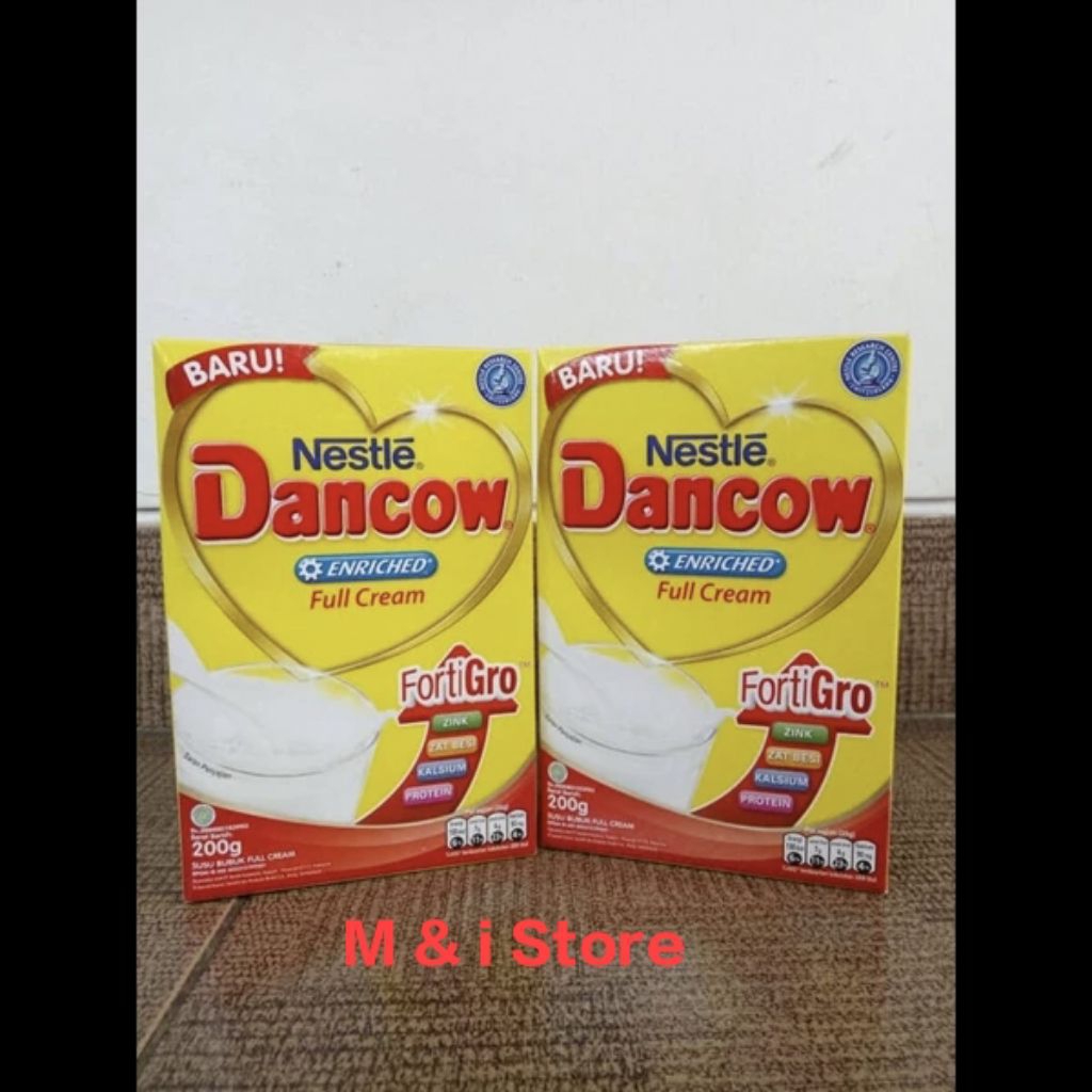Dancow Susu Bubuk Full Cream Box 200 gram