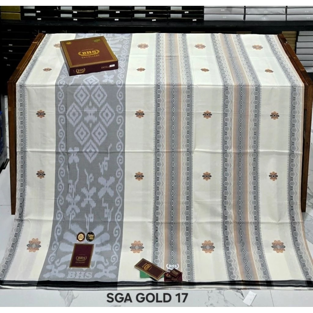 SARUNG BHS EXCELLENT SONGKET MIX E52 SMB/SSF/SSA/STA KUALITAS GOLD