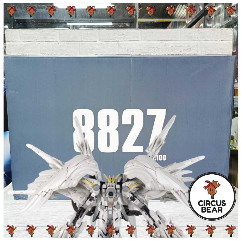 Daban MG 1/100 Wing Zero Snow White Prelude Daban 8827 Model Kit