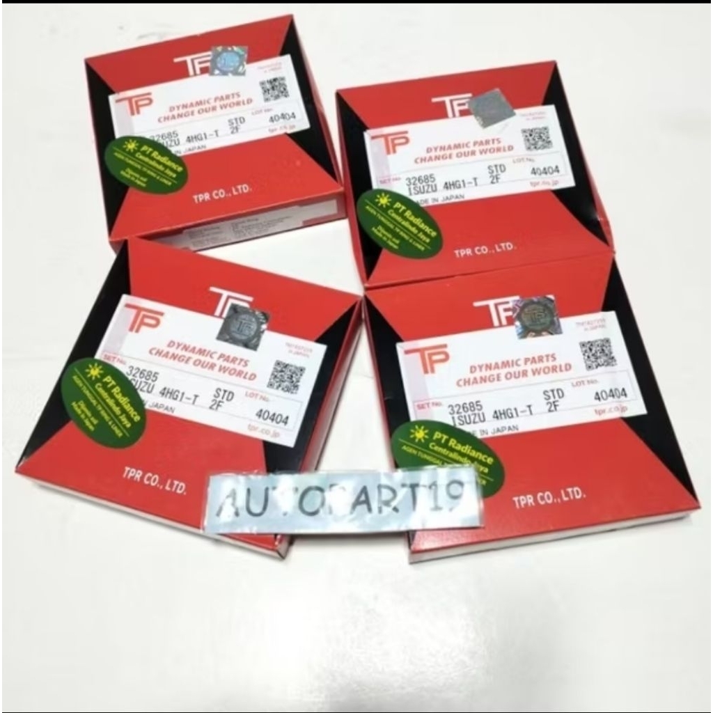 RING PISTON RING SEHER ISUZU ELF NKR71 NKR 71 ASLI TP JAPAN