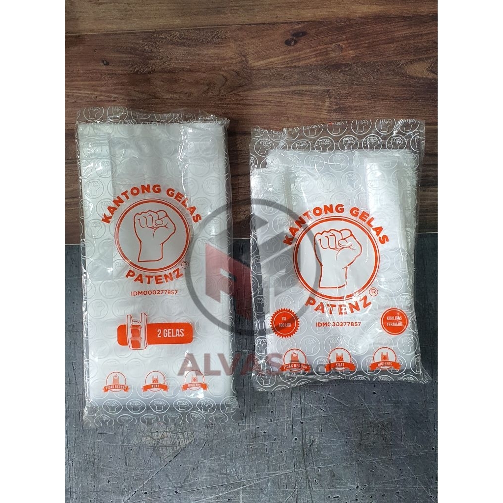 Kresek HD Transparan CUP uk 10