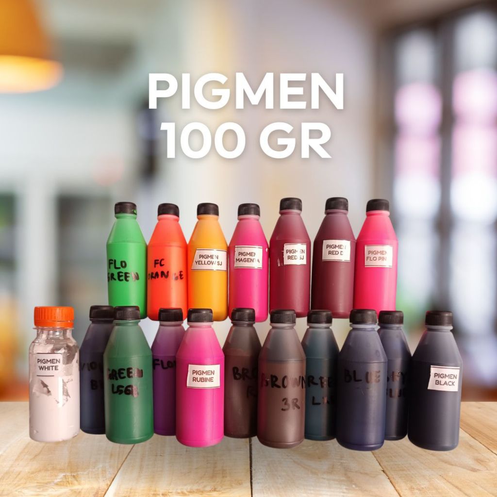 Pigmen Pewarna Sablon Kemasan 100 gram