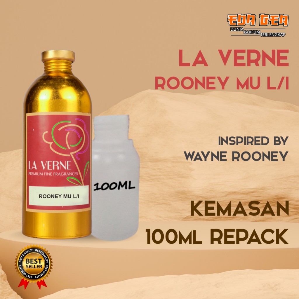 bibit parfum murni ROONEY MU L/I / WAYNE ROONEY LA VERNE 100ML