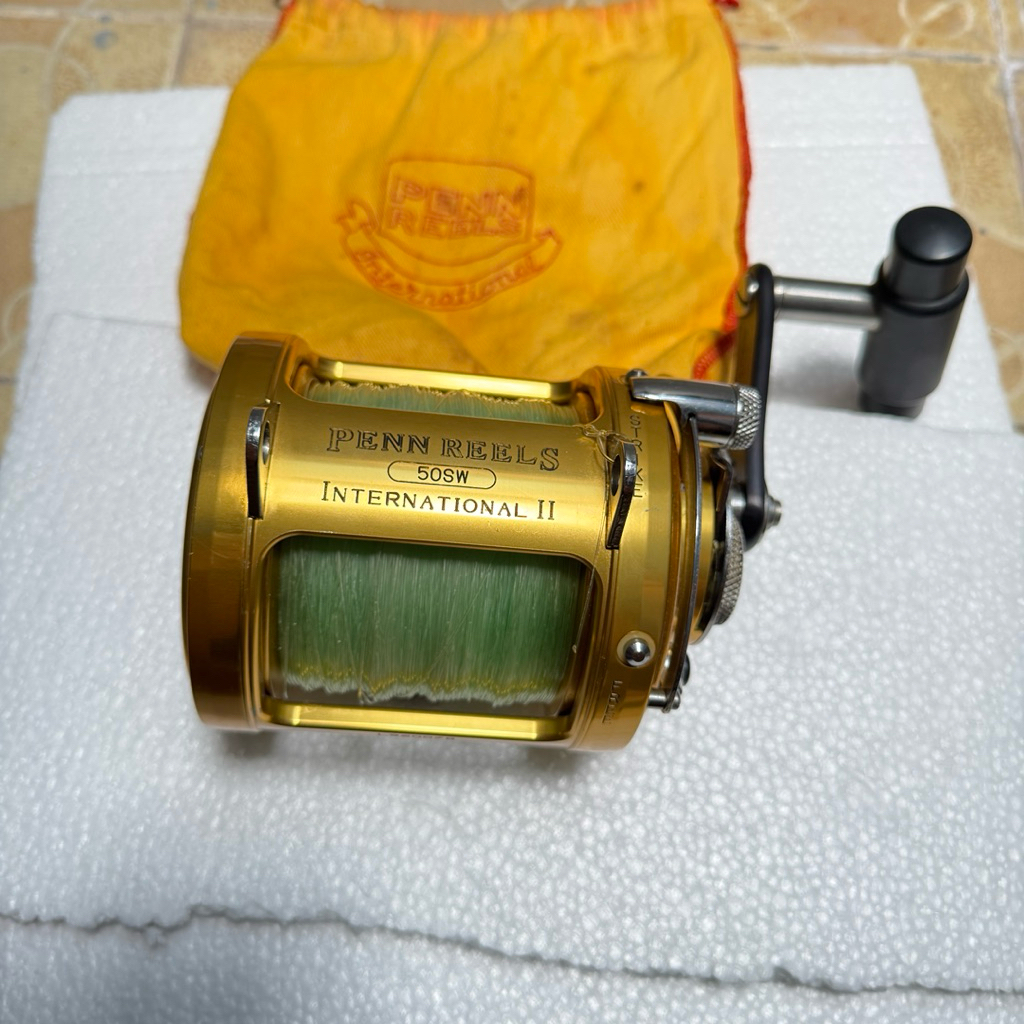 reel overhead penn 50 SW international 2