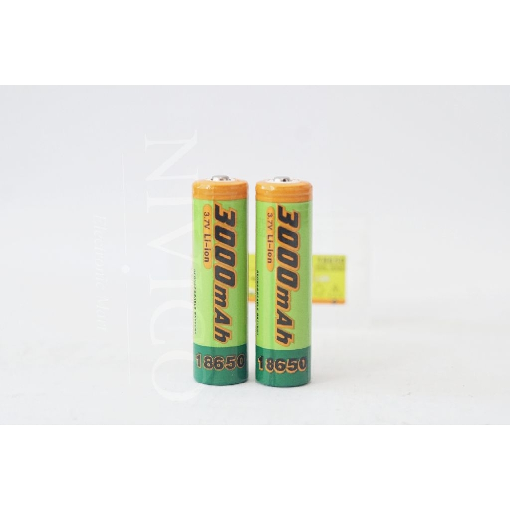 BATERAI DONY 18650 3.7V 3000 MAH DN3000 HIGH QUALITY RECHARGEABLE BATTERY ORIGINAL , TAHAN LAMA 100% BARU