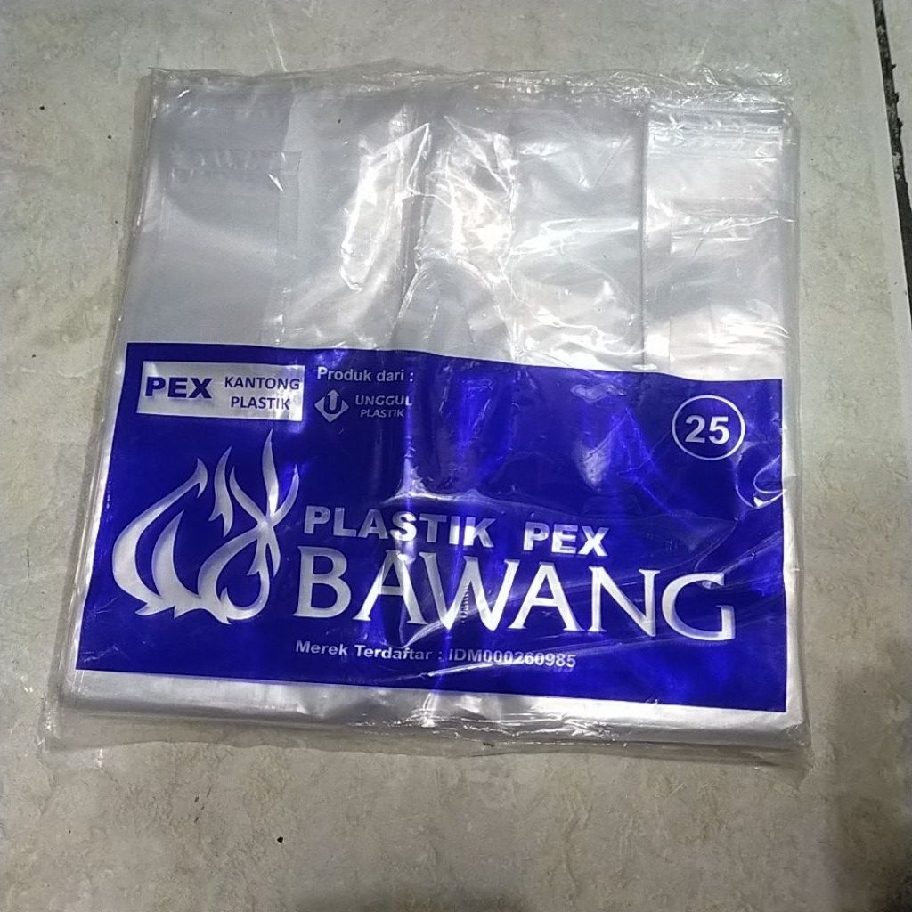 PEX 25 /Plastik Kresek Bening/Kantong Kresek