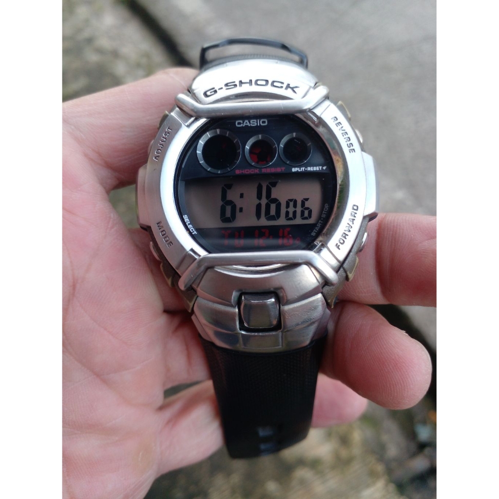 JAM TANGAN PRIA G SHOCK G-3100 original seken prelove
