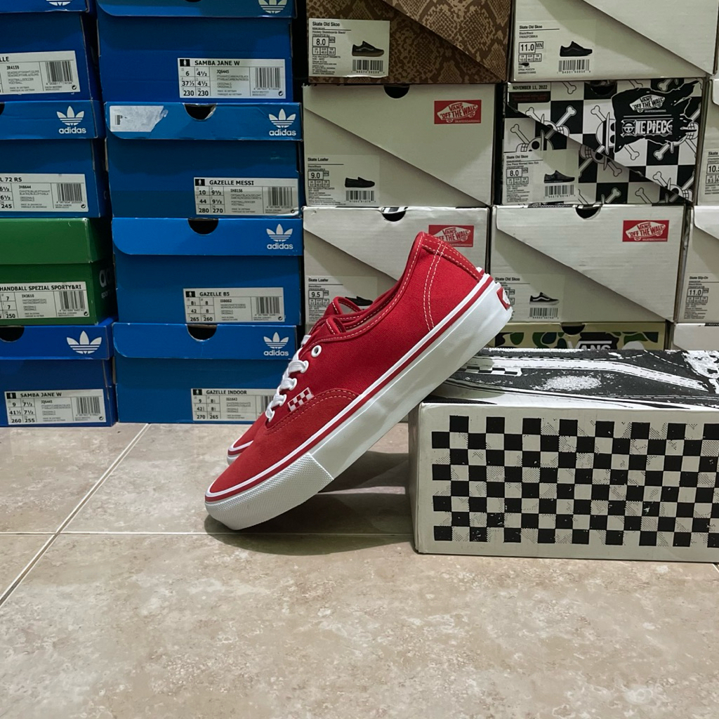 Vans skate authentic red (Resmi STORE LUAR)