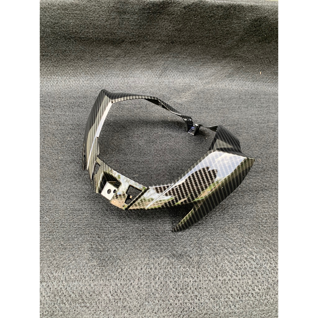 Batok lampu mx king v2 Carbon cover lampu depan mx king carbon